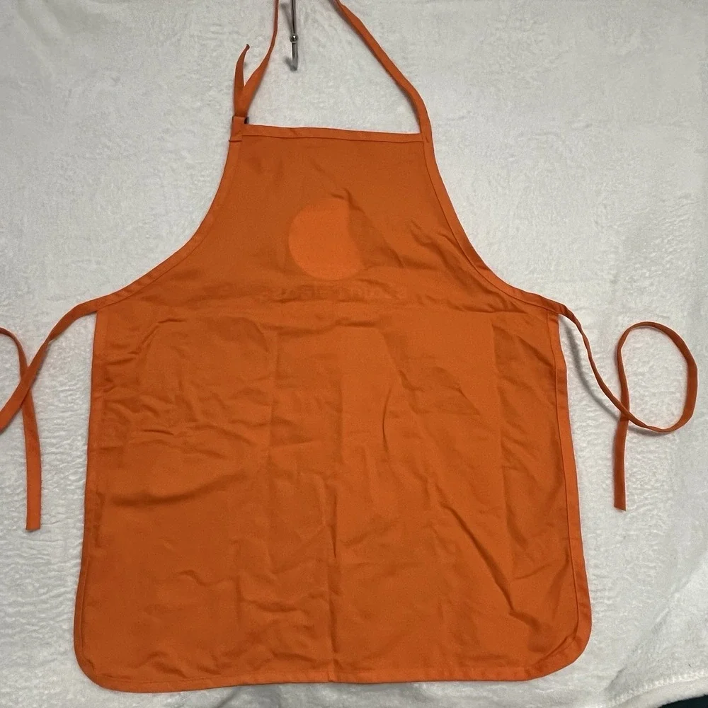 TIDE Laundry Cooking Apron Bright Orange Stain Release In-Wash Booster Costume